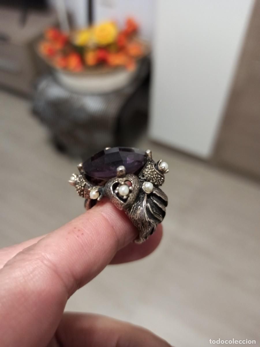 Joyeria: Anillo antiguo plata