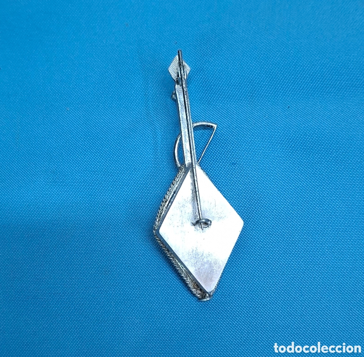 Joyeria: Broche antiguo de plata en filigrana - Foto 7