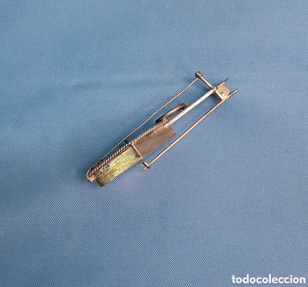 Joyeria: Broche antiguo de plata en filigrana - Foto 12