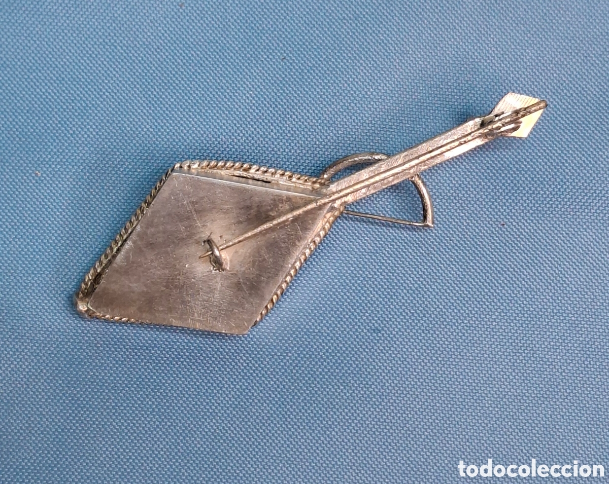 Joyeria: Broche antiguo de plata en filigrana - Foto 15