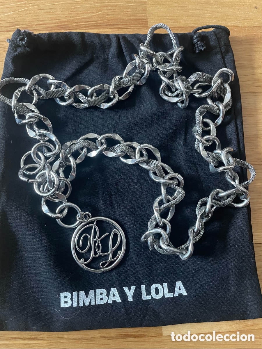 Joyeria: collar de cadena gruesa de Bimba y Lola