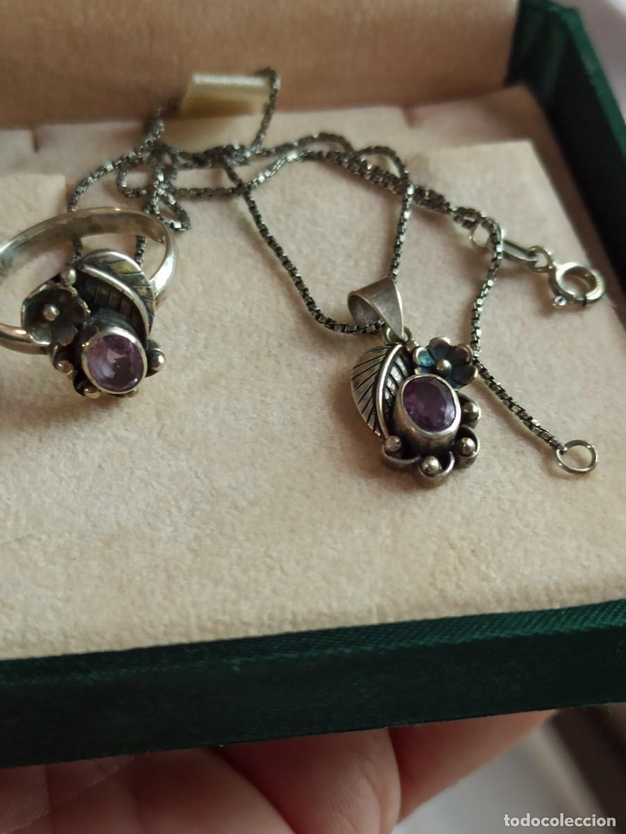 Joyeria: Conjunto plata antiguo - Foto 3