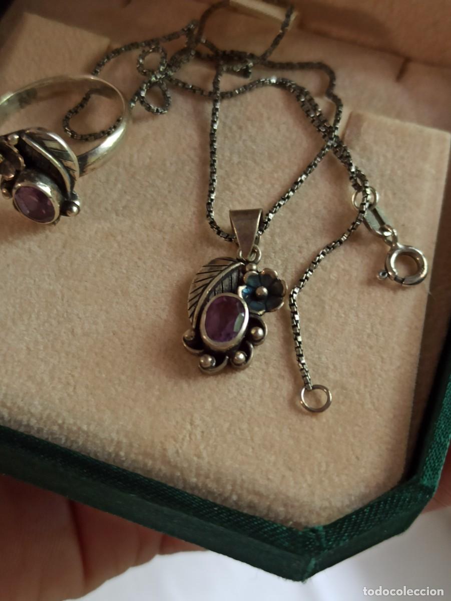 Joyeria: Conjunto plata antiguo - Foto 4