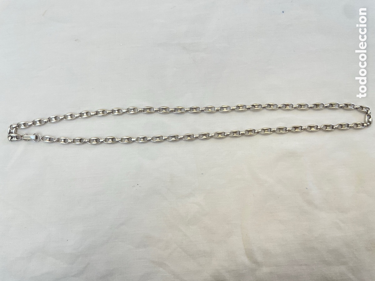 Joyeria: Cadena de plata siglo XX - Foto 1