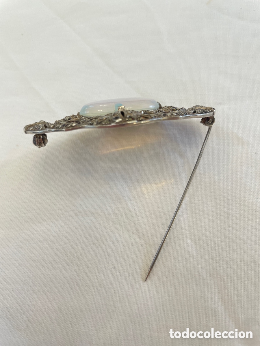Joyeria: Broche de plata, &oacute;palo y marcasitas - Foto 4