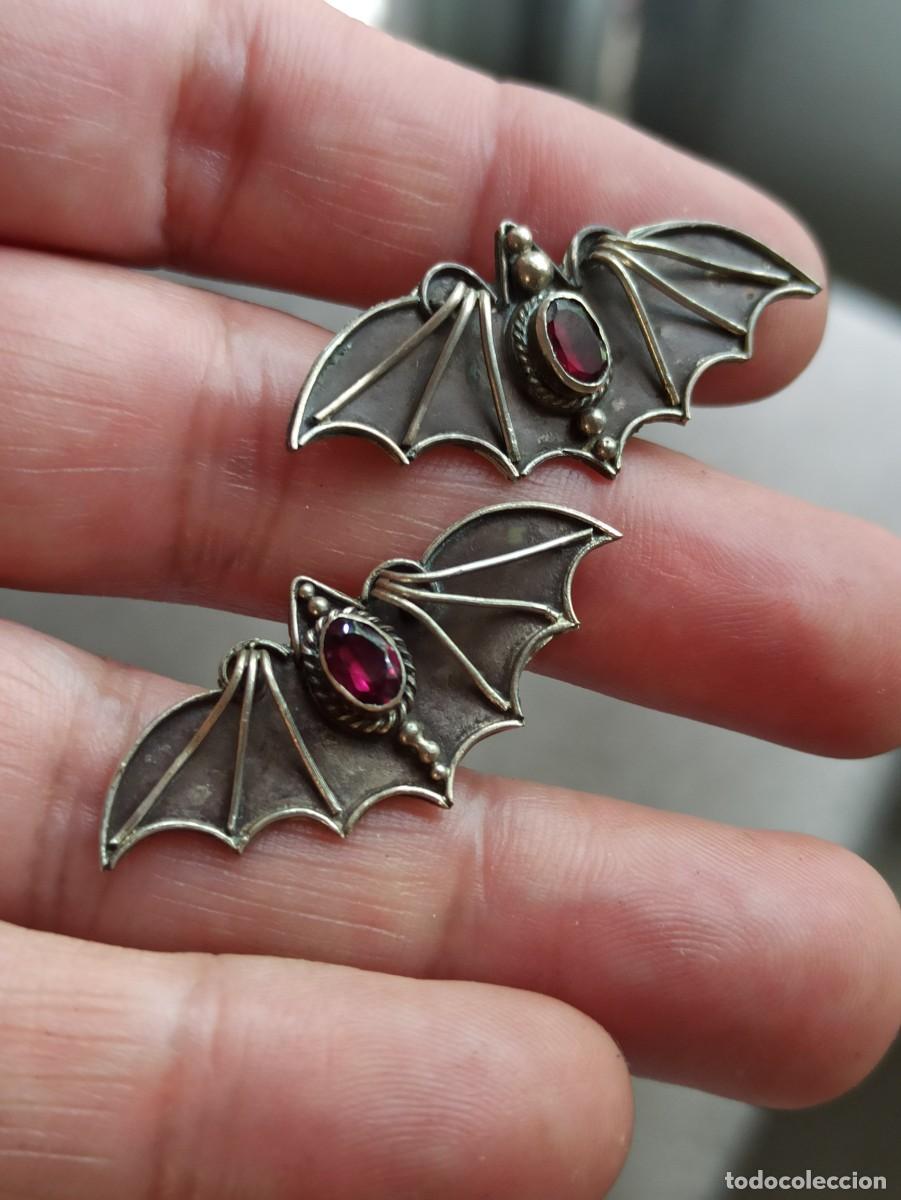 Joyeria: Pendientes antiguos plata