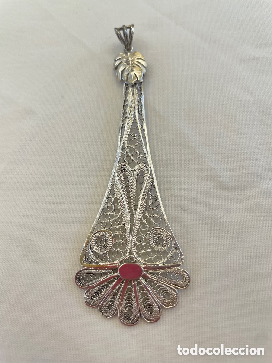 Joyeria: Colgante de plata de filigrana - Foto 2