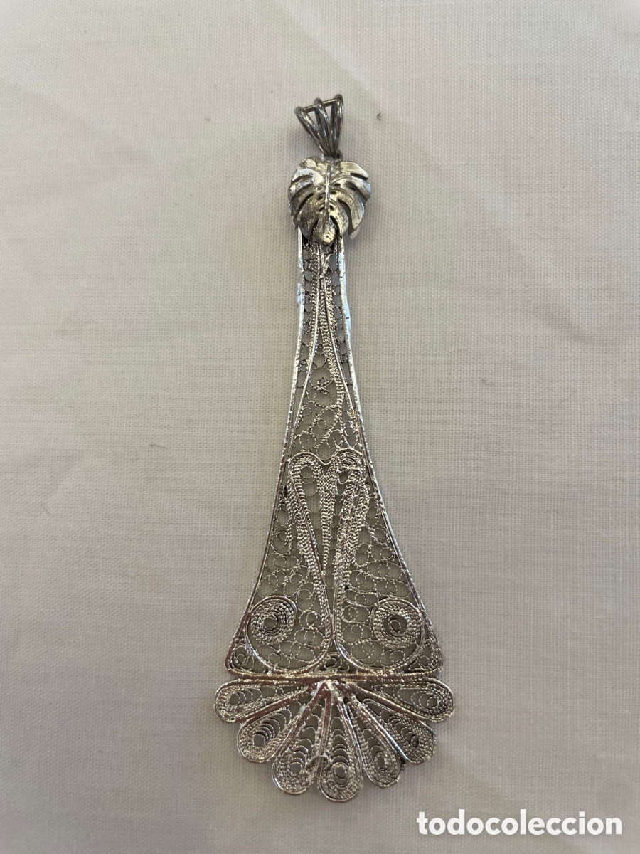 Joyeria: Colgante de plata de filigrana - Foto 3