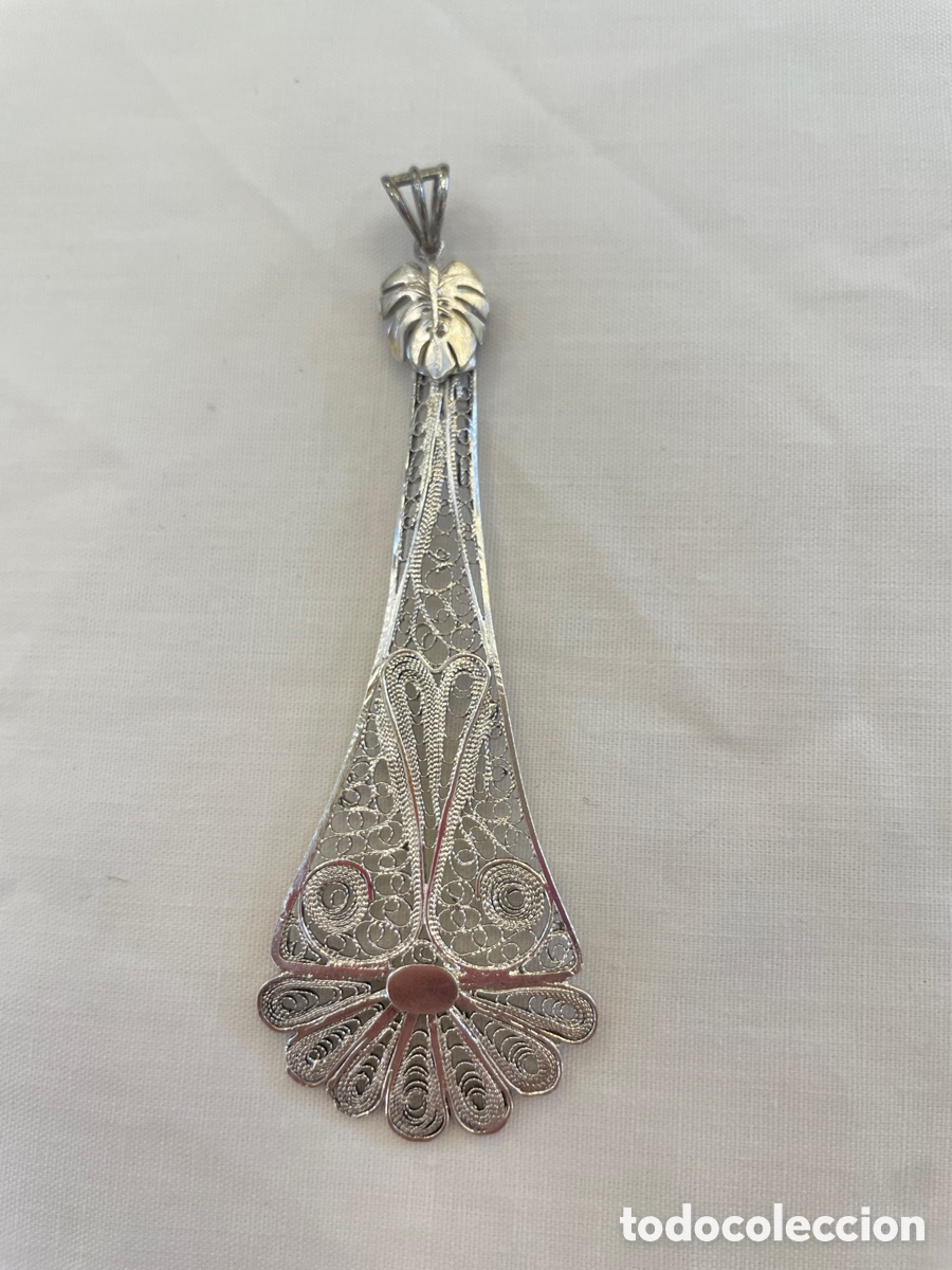 Joyeria: Colgante de plata de filigrana