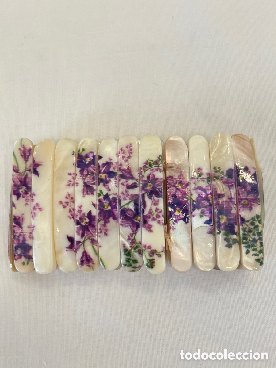 Joyeria: Pulsera n&aacute;car siglo XX