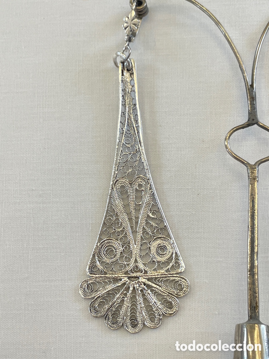 Joyeria: Pendientes de plata de filigrana - Foto 2