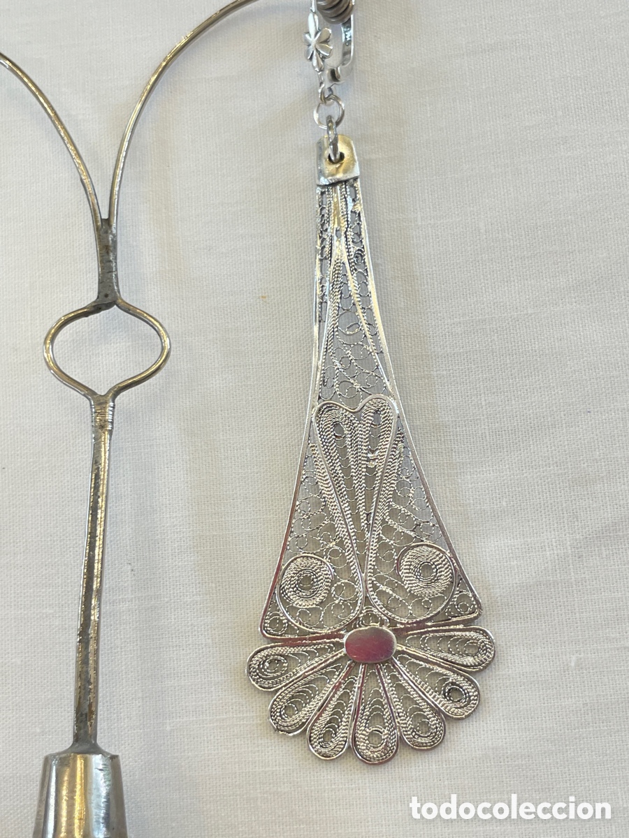 Joyeria: Pendientes de plata de filigrana - Foto 3