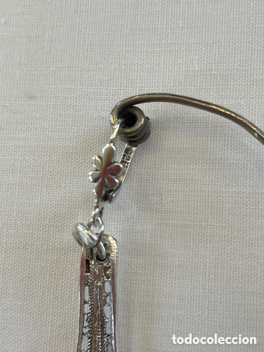 Joyeria: Pendientes de plata de filigrana - Foto 4