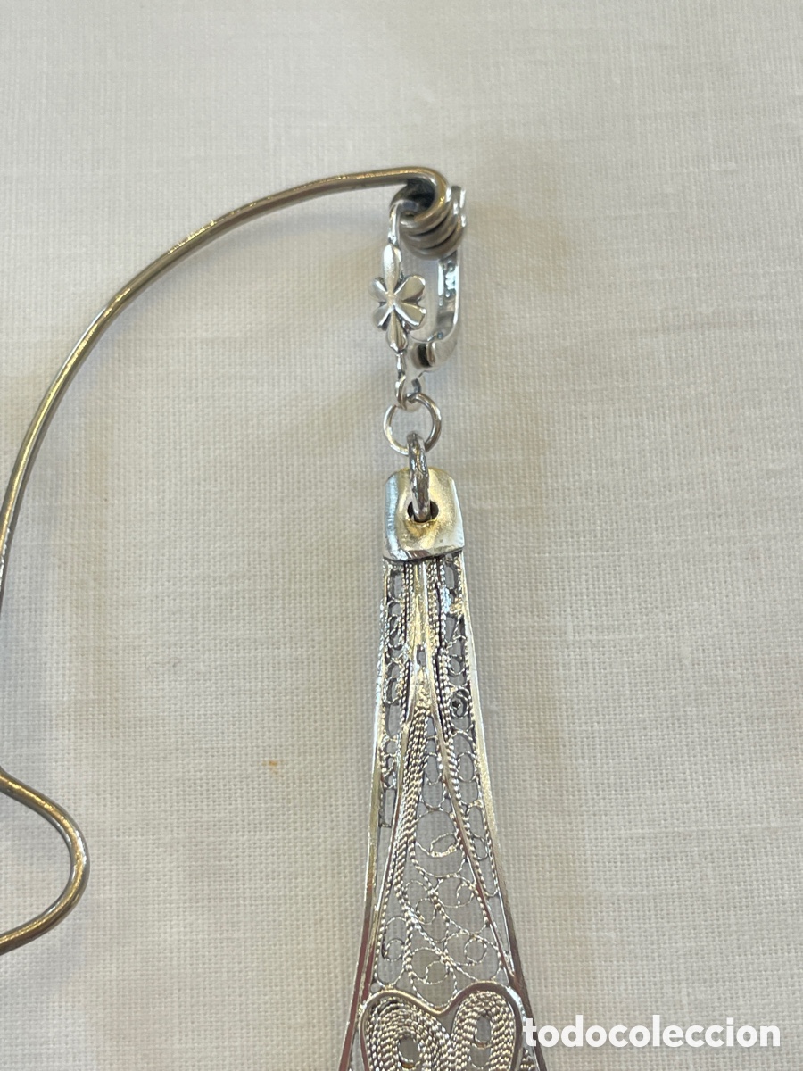 Joyeria: Pendientes de plata de filigrana - Foto 5