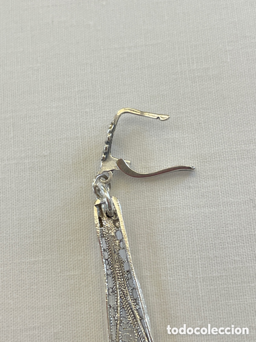 Joyeria: Pendientes de plata de filigrana - Foto 7