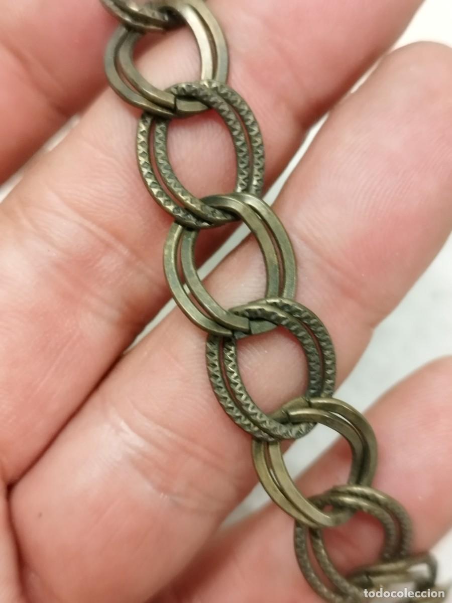 Joyeria: Antigua cadena de grandes eslabones. - Foto 2