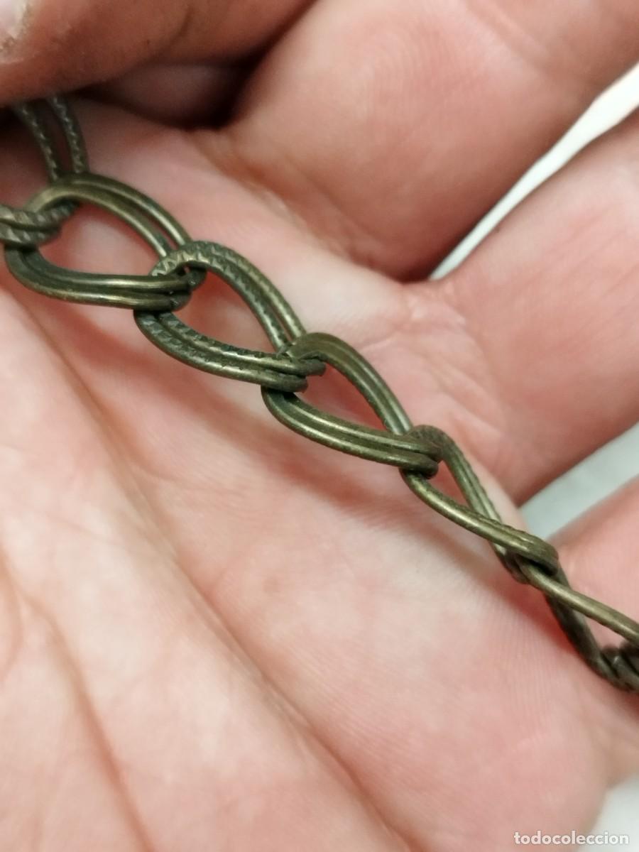 Joyeria: Antigua cadena de grandes eslabones. - Foto 3