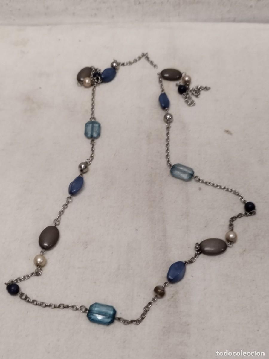 Joyeria: Antiguo collar de cuentas tipo ojos, con cierre a restaurar. - Foto 6