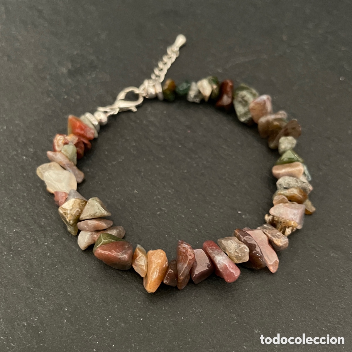 Joyeria: Pulsera de &Aacute;gata tonos tierra