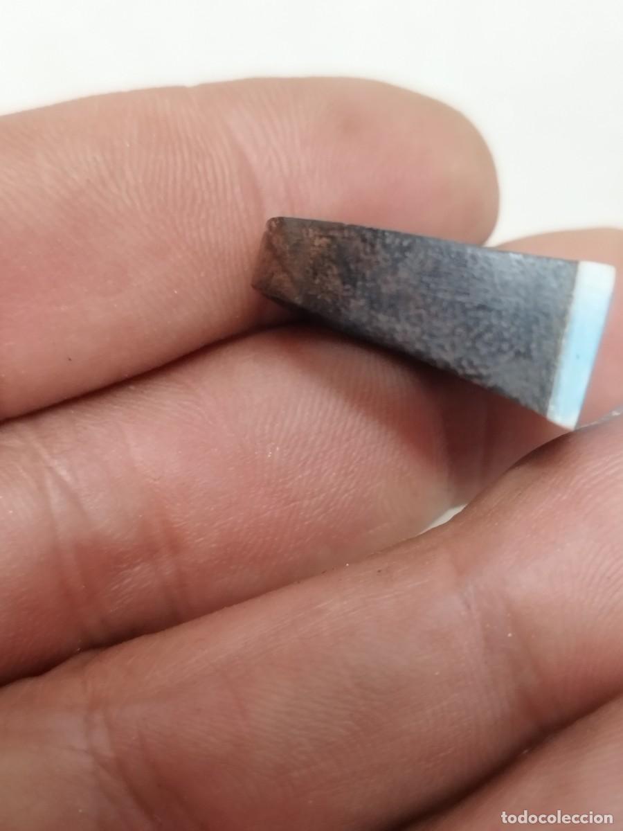 Joyeria: Antiguo anillo tipo sello, de madera. - Foto 3