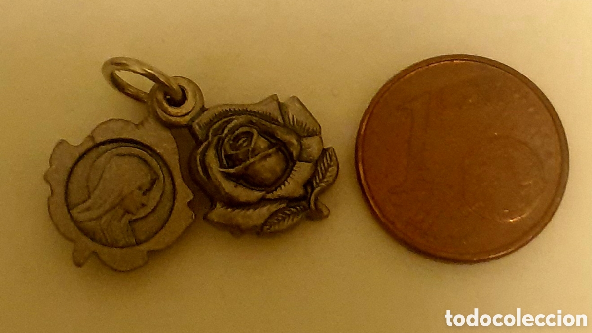Joyeria: Colgante de rosa de plata - Foto 4