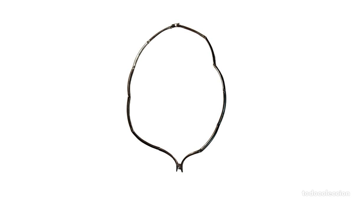 Joyeria: COLLAR R&Iacute;GIDO OMEGA &middot; SOLITARIO TALLA PRINCESA &middot; A&Ntilde;OS 80/90 &middot; COLECCIONISTA