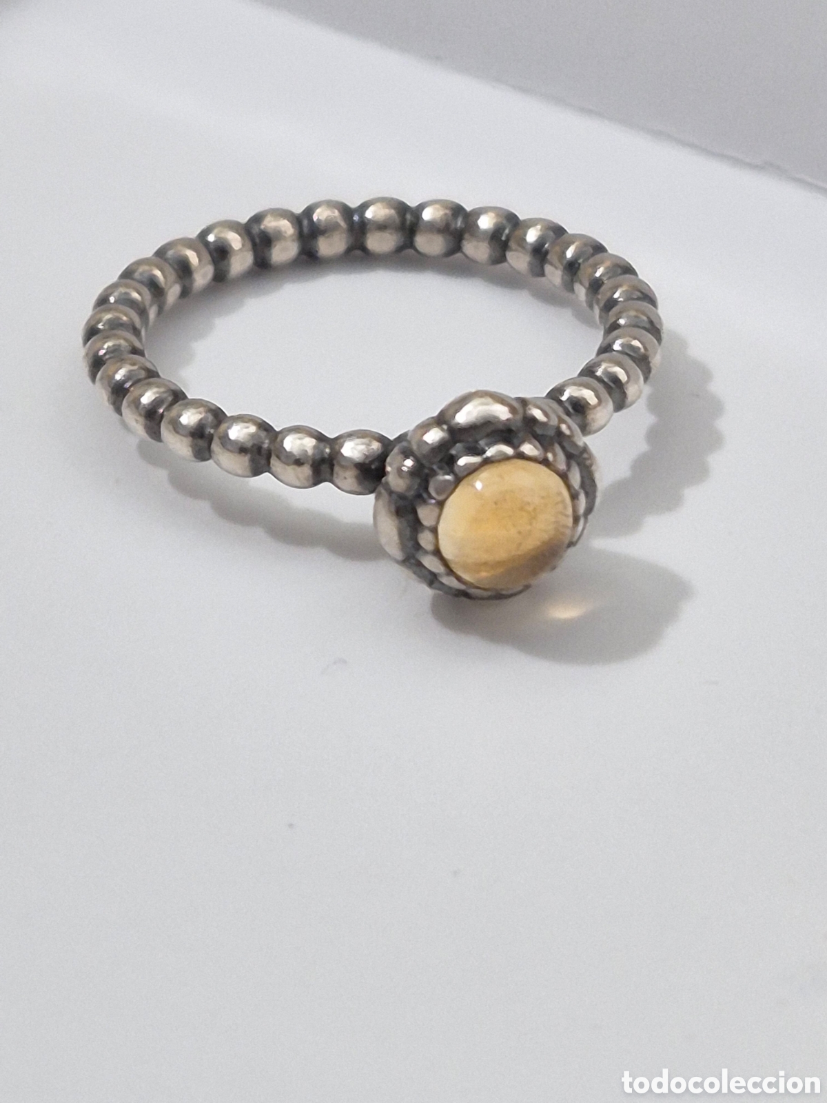 Joyeria: EXCLUSIVO ANILLO DE PLATA Y PIEDRA SEMIPRECIOSA. REF S6 C JOY ACTUAL ANILLOS 180226