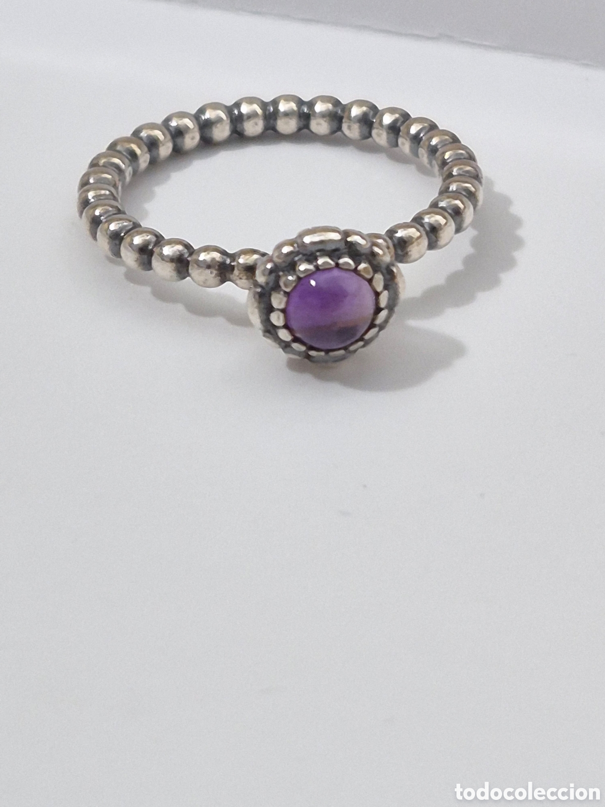 Joyeria: EXCLUSIVO ANILLO DE PLATA Y PIEDRA SEMIPRECIOSA. REF S6 C JOY ACTUAL ANILLOS 180226