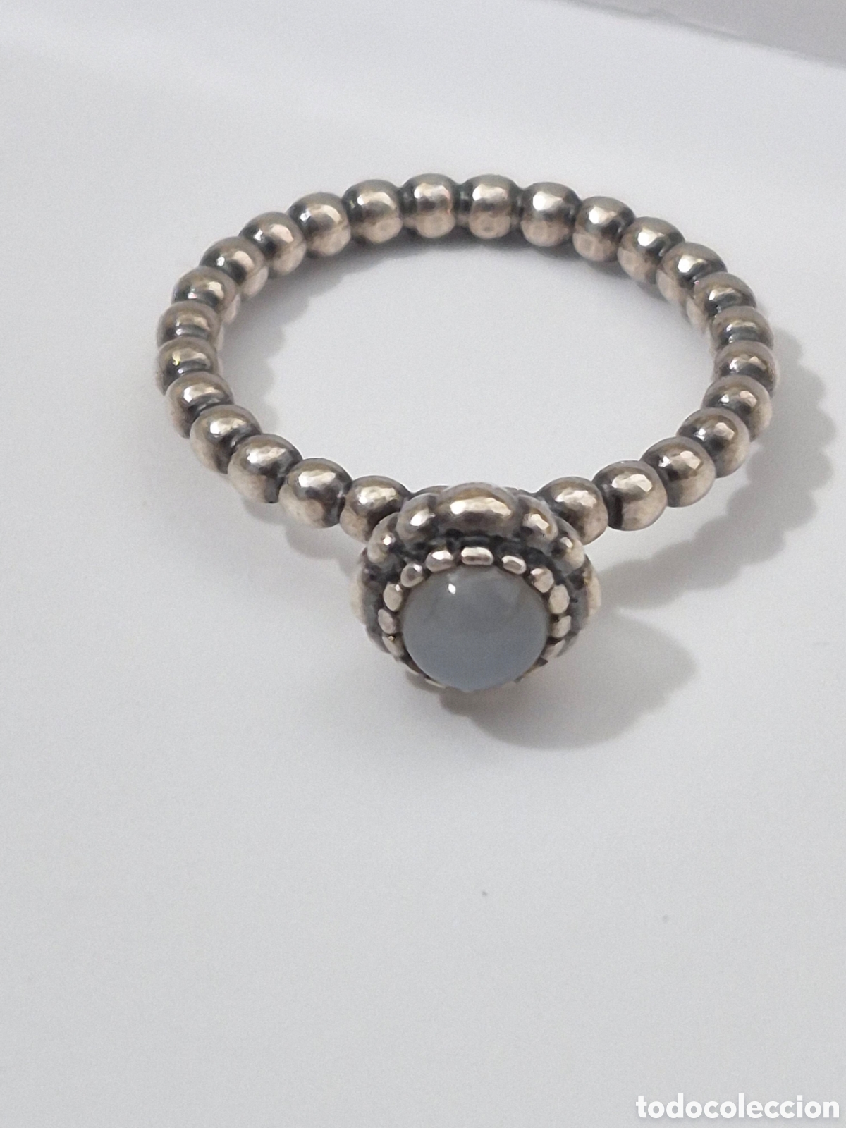 Joyeria: EXCLUSIVO ANILLO DE PLATA Y PIEDRA SEMIPRECIOSA. REF S6 C JOY ACTUAL ANILLOS 180226