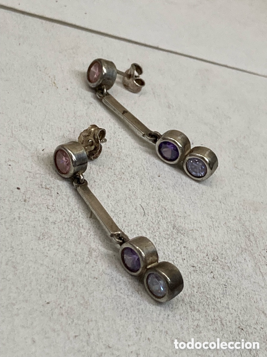 Jewelry: Pendientes de plata P482