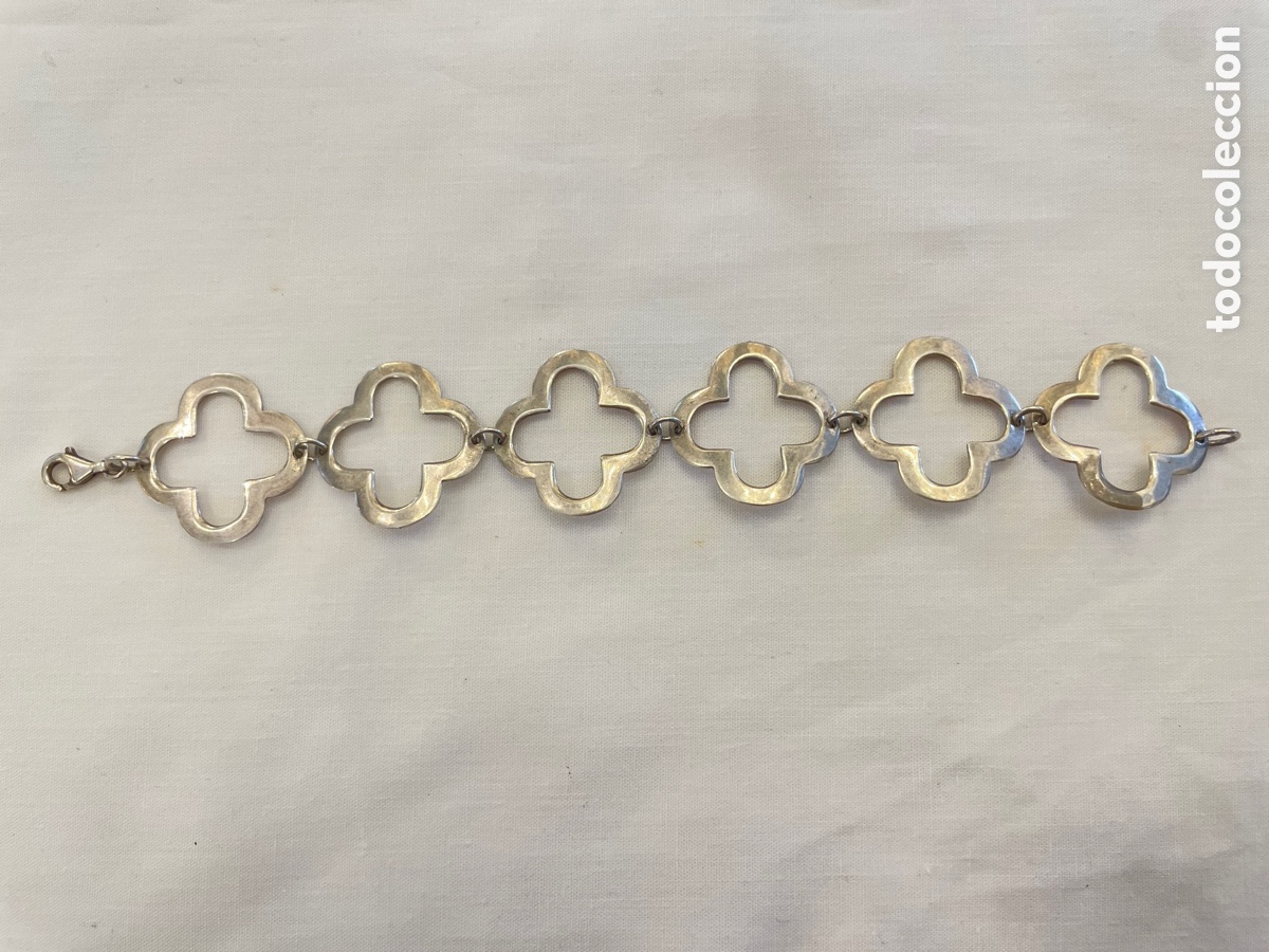 Joyeria: Pulsera plata siglo XX