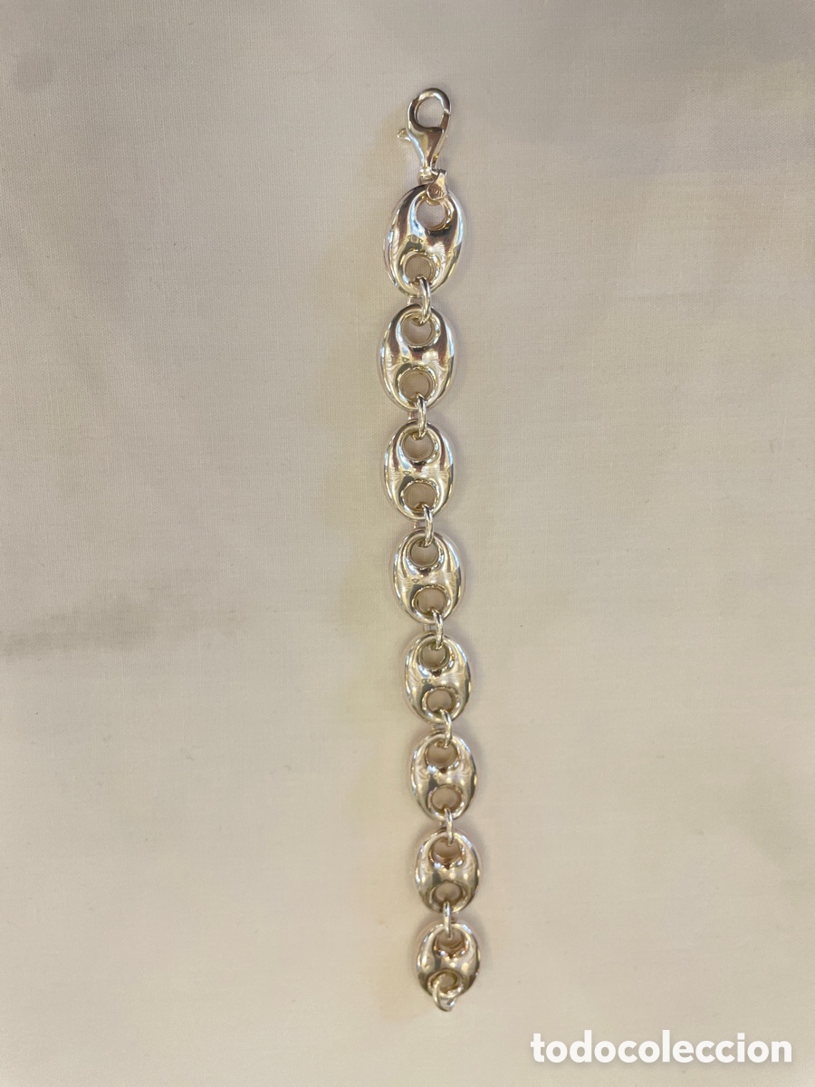 Joyeria: Pulsera siglo XX plata - Foto 1