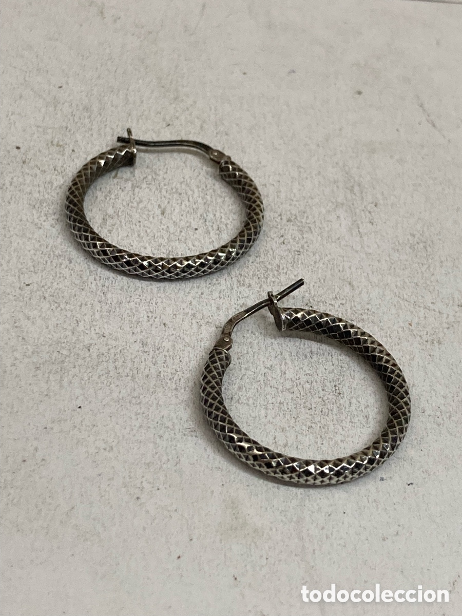 Joyeria: Pendientes de plata P482