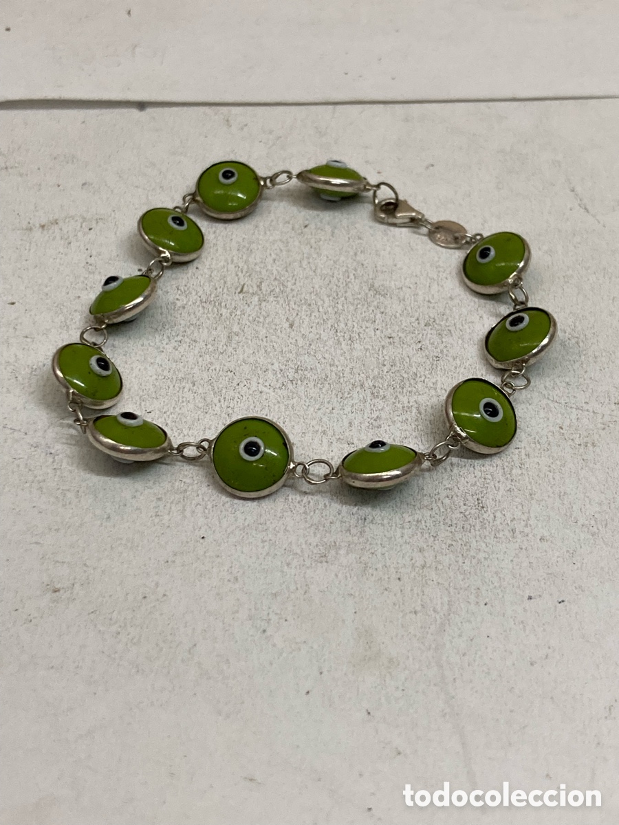 Jewelry: Pulsera de plata Pul387