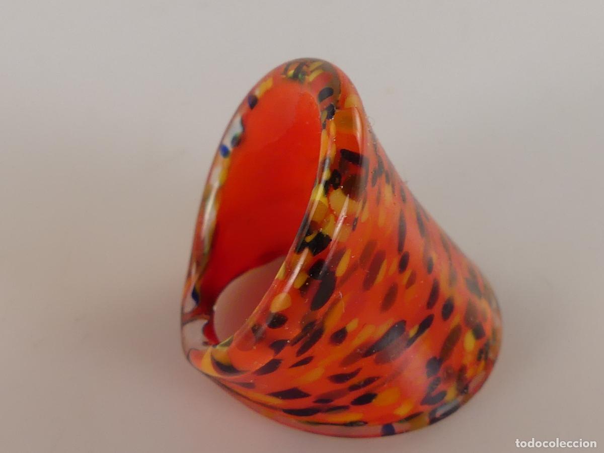 Joyeria: Anillo Color Rojo y Negro