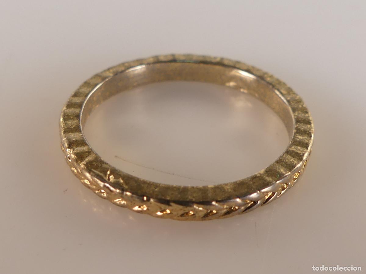 Joyeria: Anillo Metal Dorado