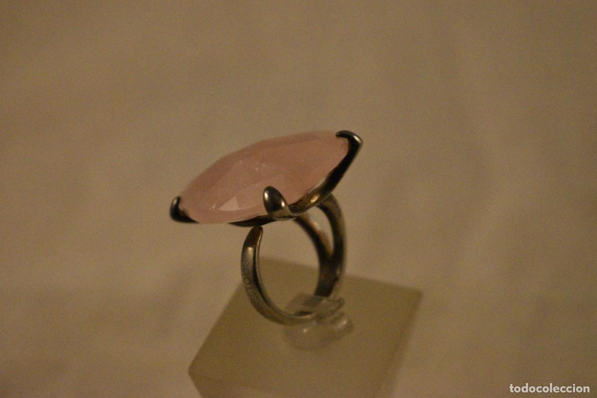 Joyeria: JOYA ANILLO DE PLATA 925 CON PIEDRA ROSA - Foto 6