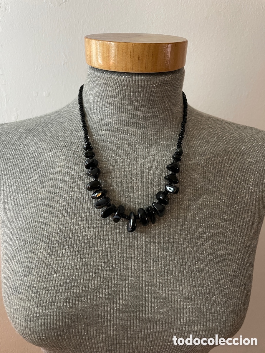 Joyeria: Collar de de &aacute;gata &oacute;nix