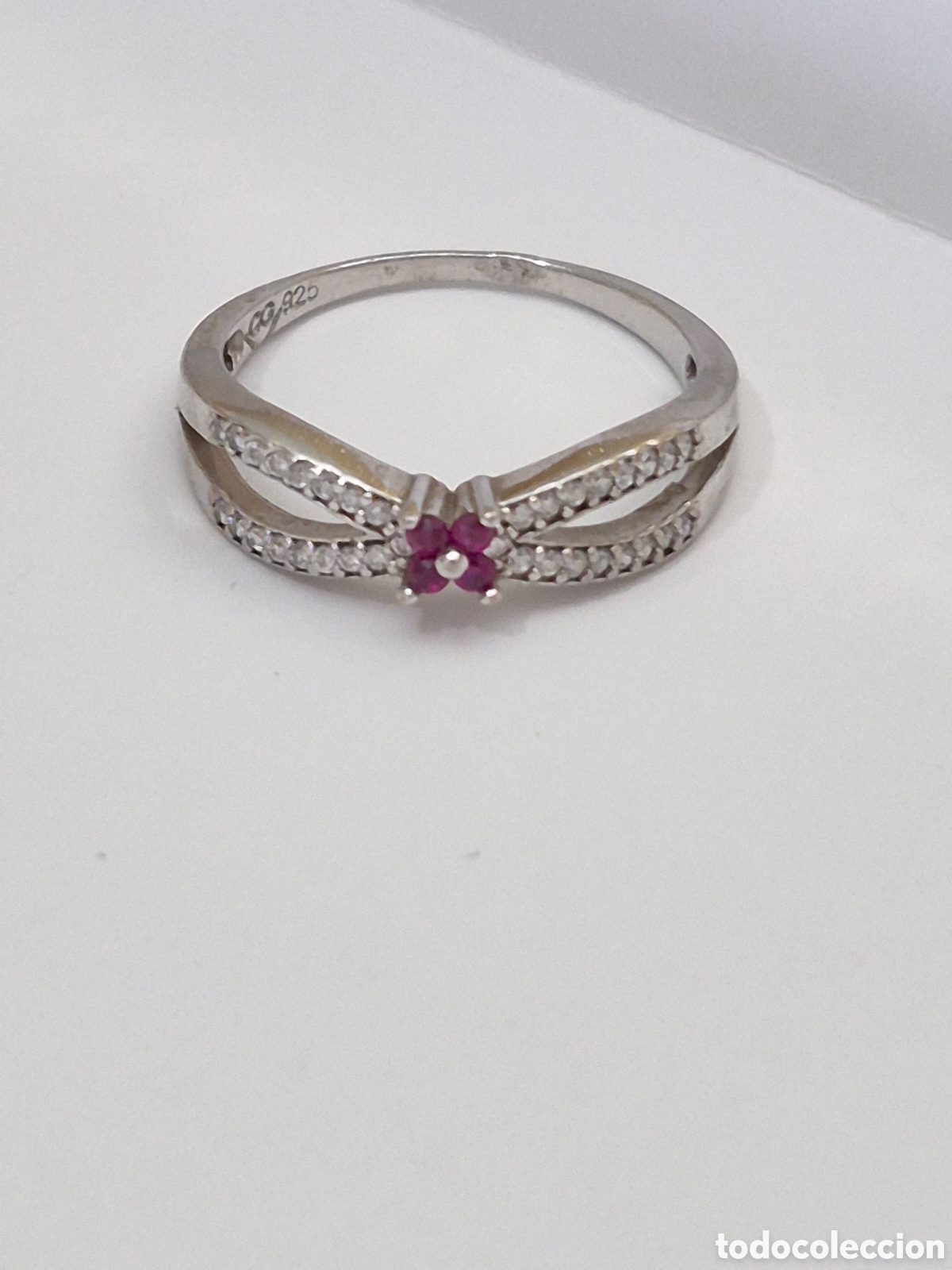 Joyeria: MAGN&Iacute;FICO ANILLO DE PLATA DE LEY CON RUBIES. REF S3 C VINTAGE BIS 110625
