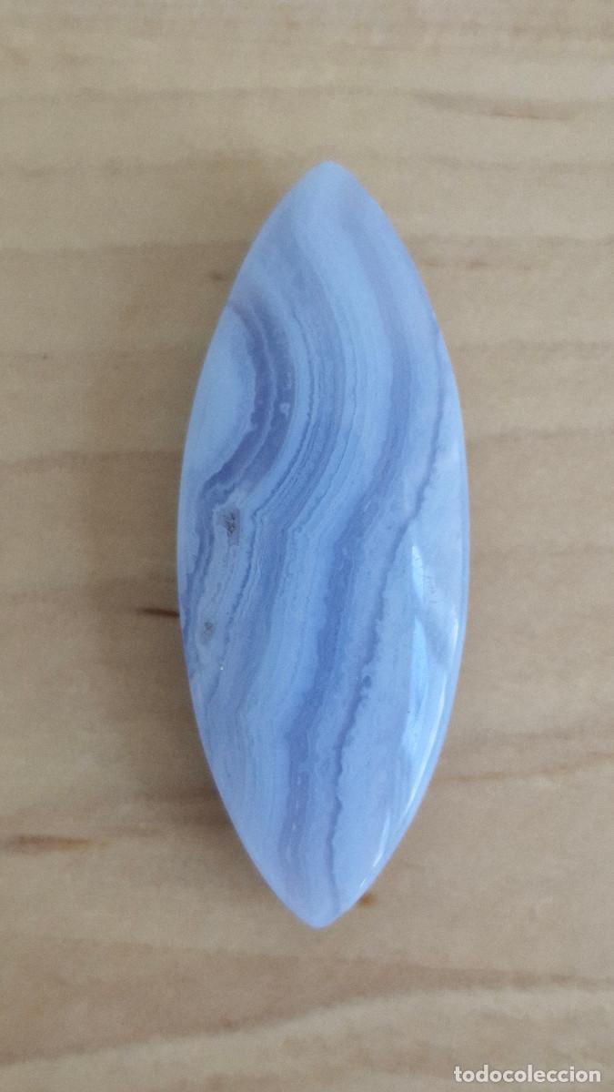 Joyeria: Colgante de Agata Lazo Azul Natural Calidad AAA+