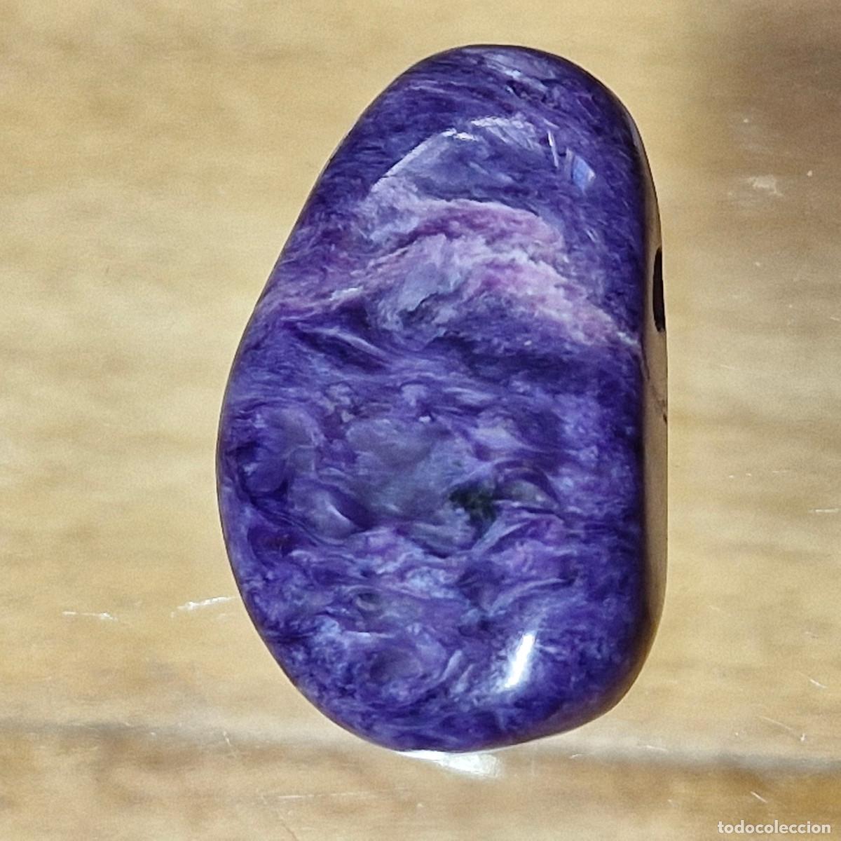 Joyeria: Colgante de Charoita Gema Natural Rara Violeta Calidad AAA+