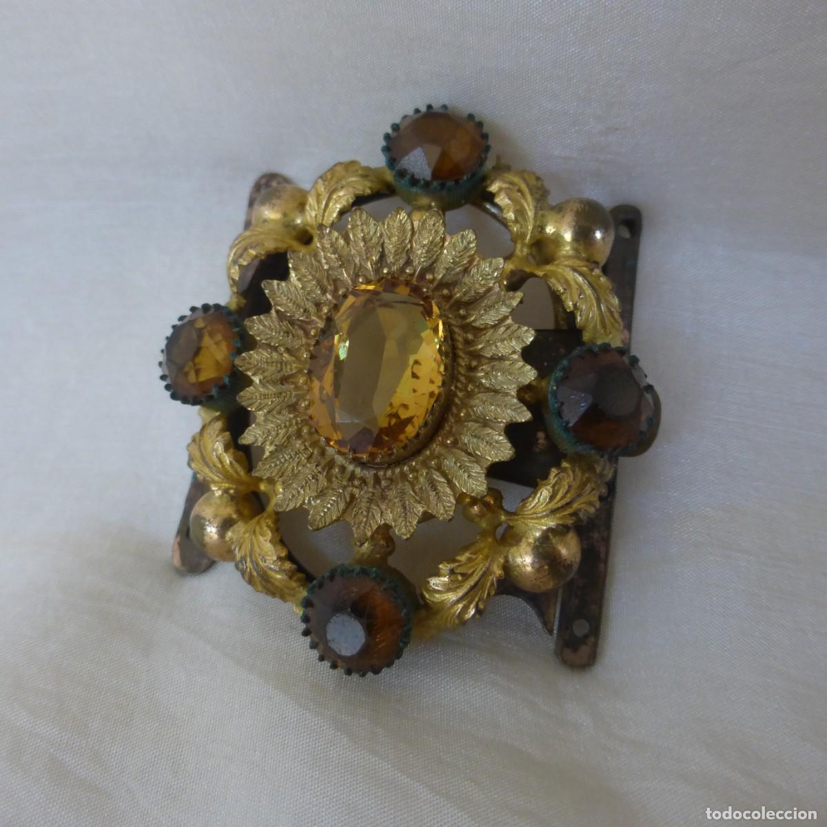 Joyeria: ANTIGUO GRAN CIERRE BISUTERIA FINA PARA BRAZALETE O COLLAR PPIO. S. XX CLASP FOR NECKLACE BRACELET