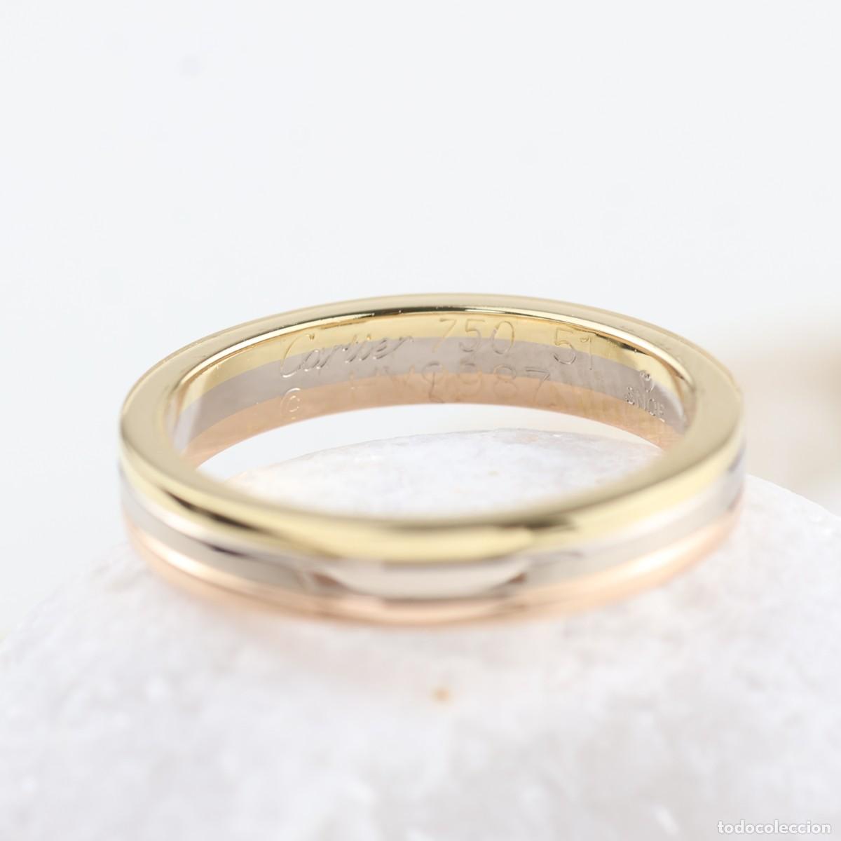 Joyeria: Anillo Cartier Trinity en oro 18K &ndash; Talla 51 - Foto 3