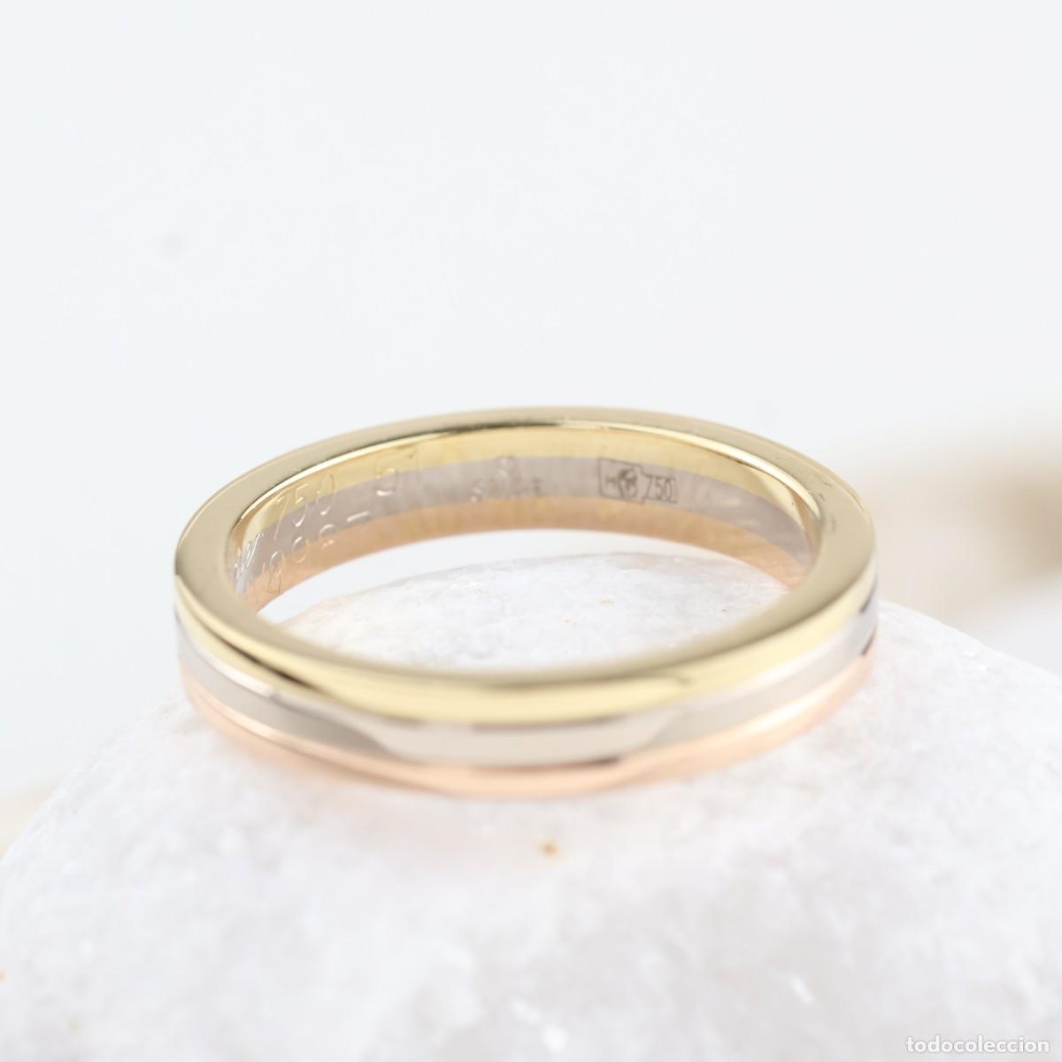 Joyeria: Anillo Cartier Trinity en oro 18K &ndash; Talla 51 - Foto 5