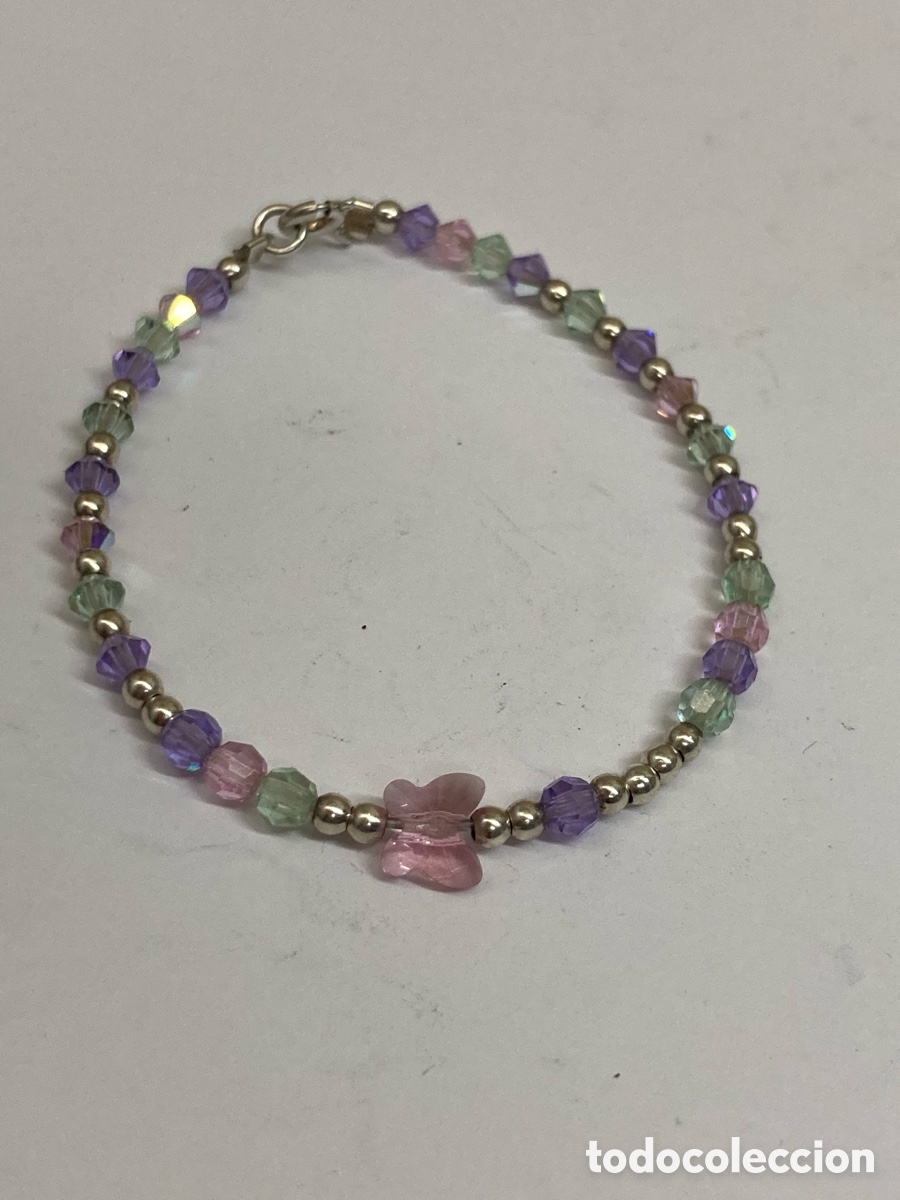 Joyeria: Pulsera de cristales y plata /Pul389 - Foto 1