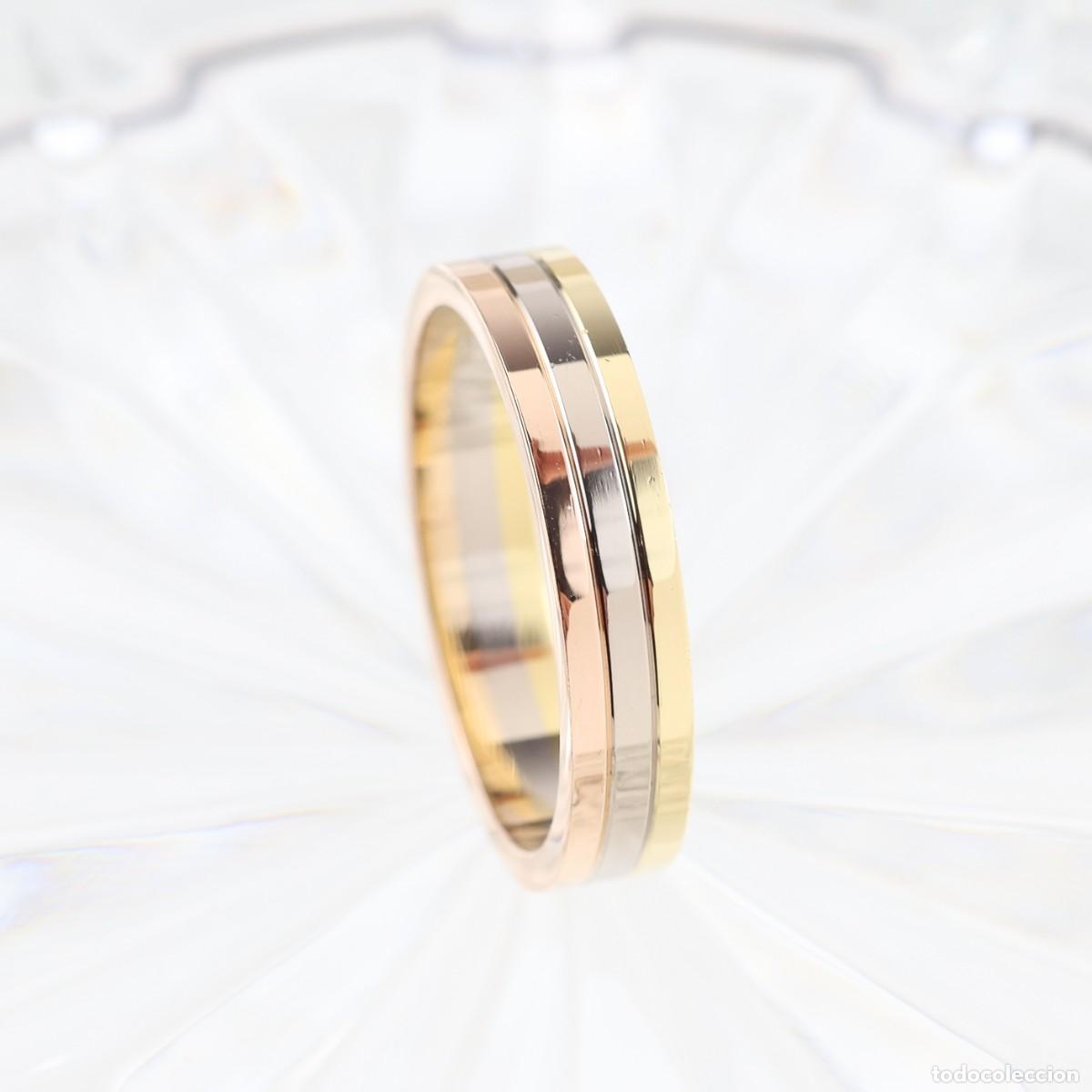 Joyeria: Cartier Trinity Oro 18K - Talla 64