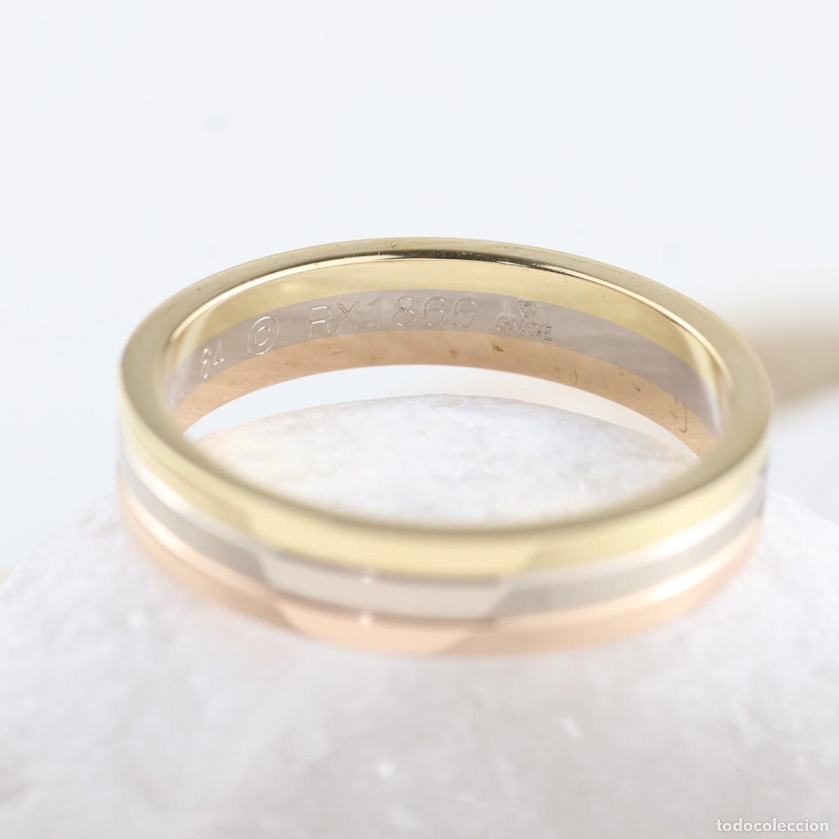 Joyeria: Cartier Trinity Oro 18K - Talla 64 - Foto 7