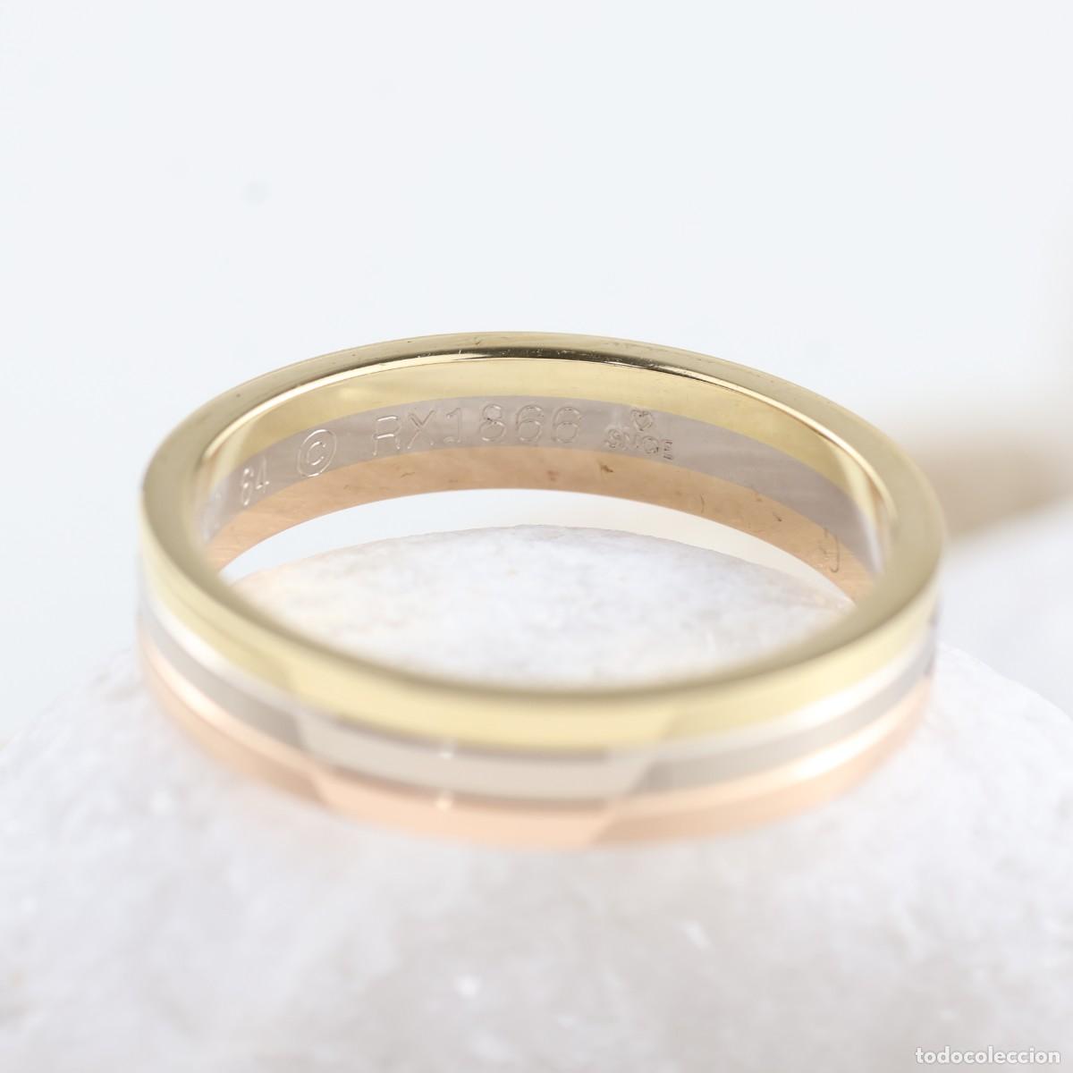 Joyeria: Cartier Trinity Oro 18K - Talla 64 - Foto 8