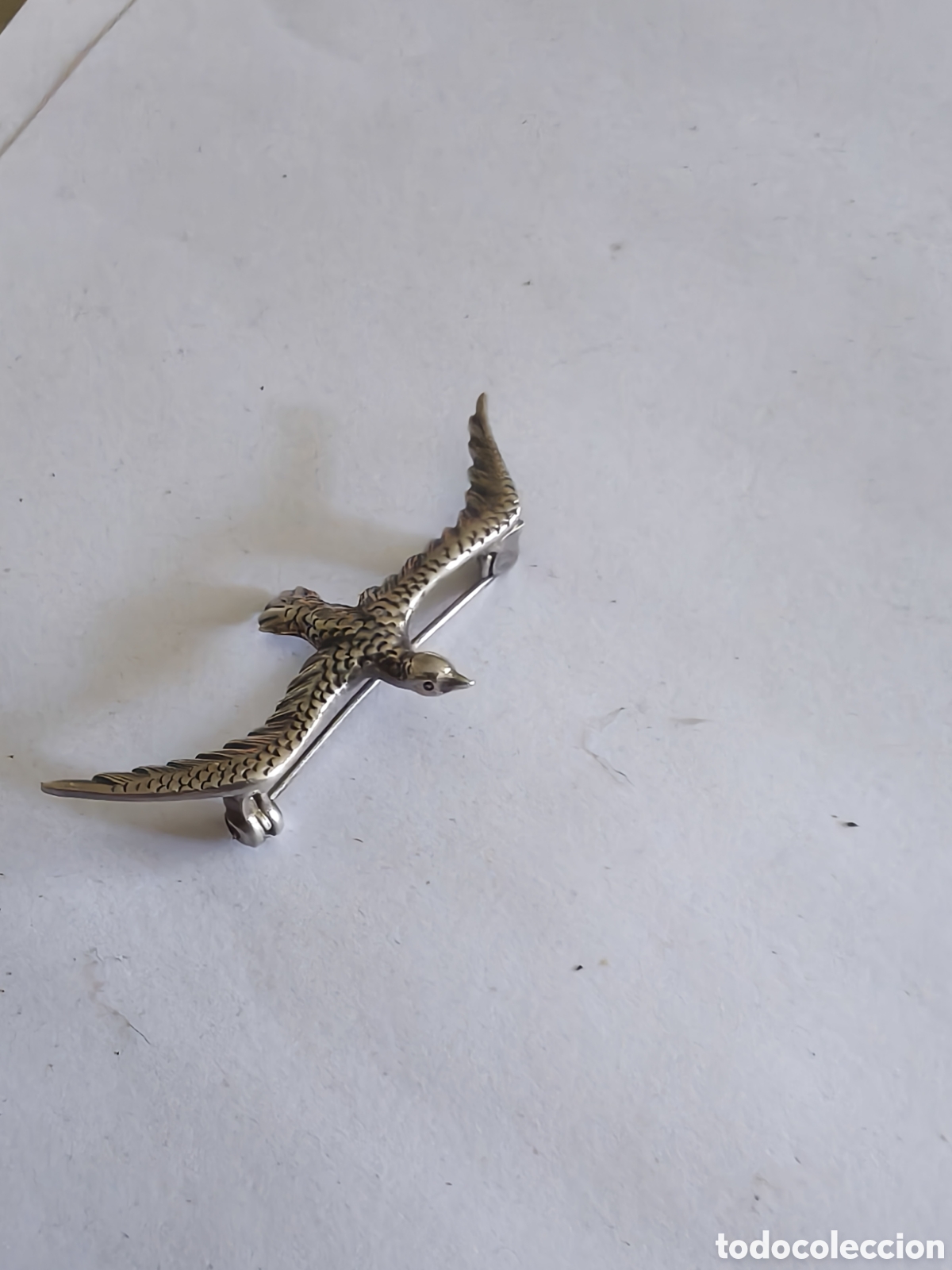 Joyeria: Broche plata 925mm p&aacute;jaro modernista