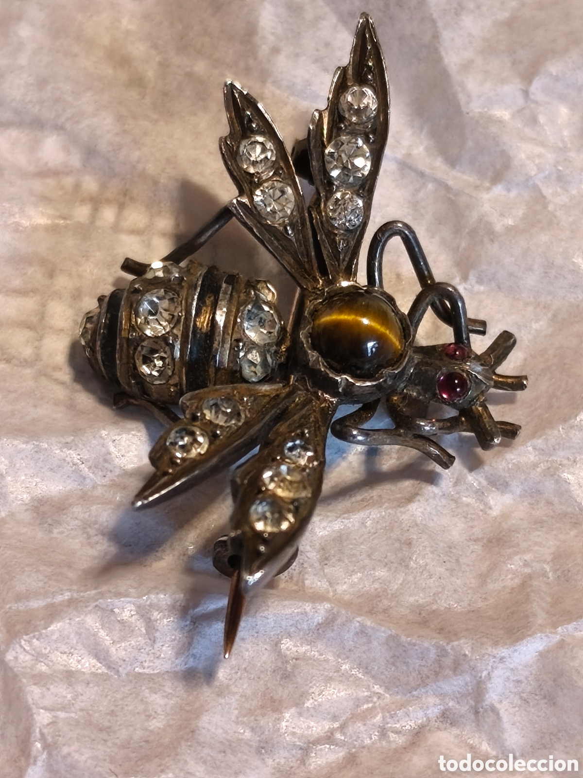 Joyeria: Antiguo broche insecto